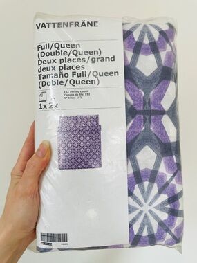 IKEA VATTENFRANE Full/Queen Mandala Duvet Set